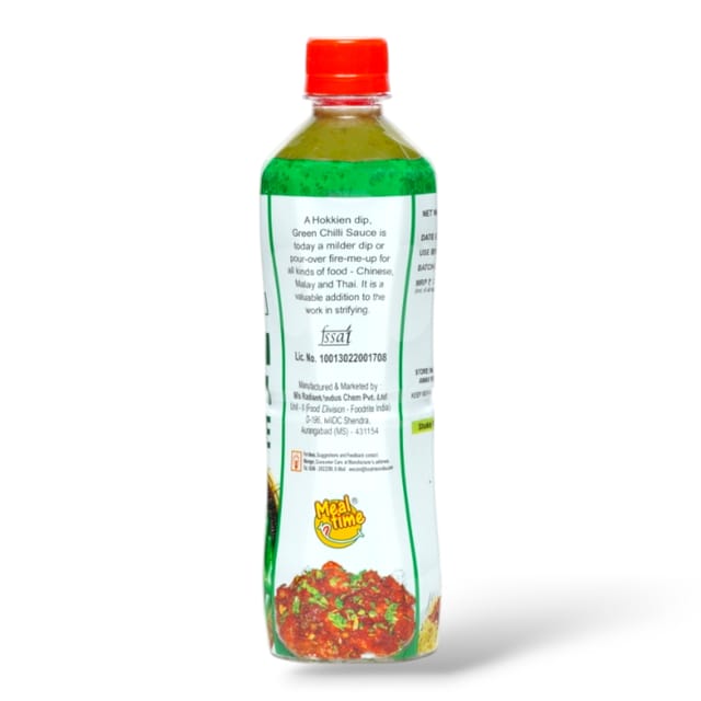 MealTime - Green Chilli Sauce, 680 GM 24 pcs