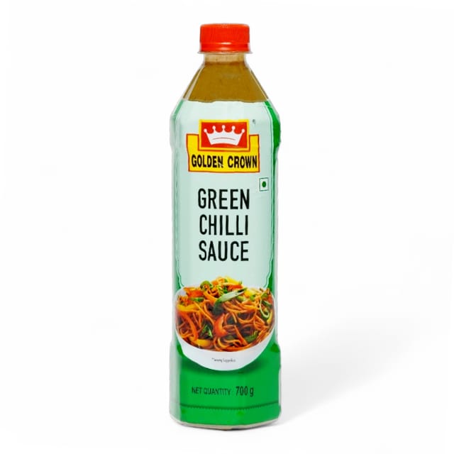 GoldenCrown - Green Chilli Sauce, 700 GM 24 pcs