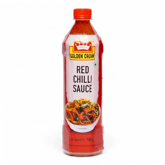 GoldenCrown - Red Chilli Sauce, 700 GM 24 pcs