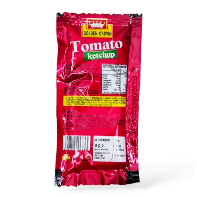 GoldenCrown - Tomato Ketchup (SACHET), 8 gm 1000 pcs
