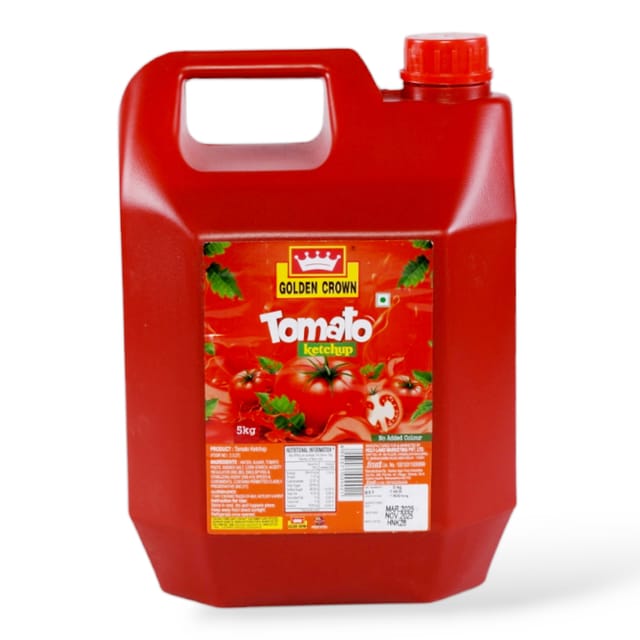GoldenCrown - Tomato Ketchup (5 Kg Jar) 4 pcs